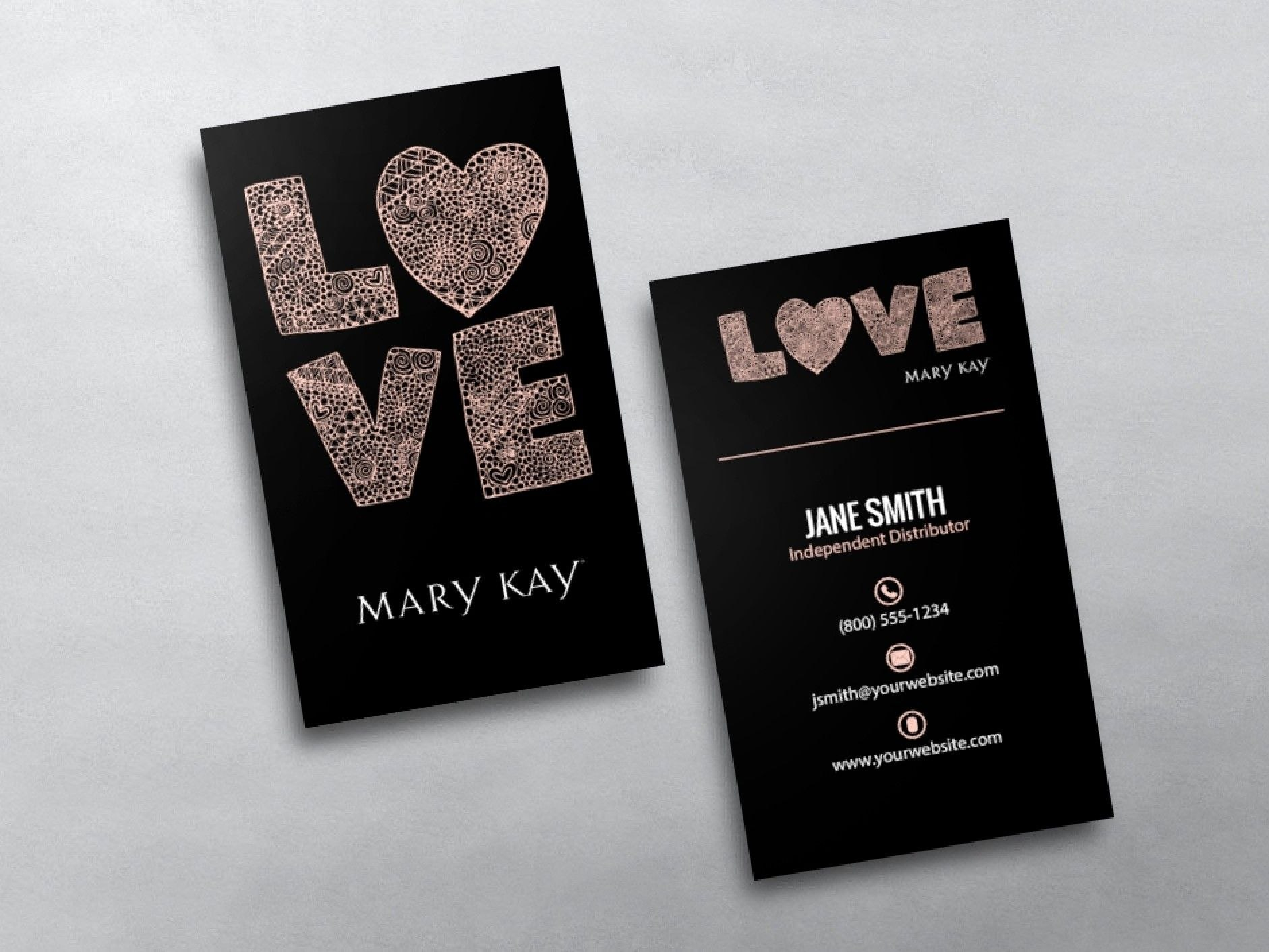 Mary Kay Business Cards In   Mary Kay  Mary Kay Free Business in Mary Kay Business Cards Templates Free