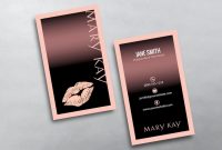 Mary Kay Business Cards  Pink Dreams  Mary Kay Mary Kay Cosmetics inside Mary Kay Business Cards Templates Free