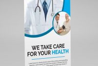 Medical Health Rollup Banner Template This Layout Is Suitable For inside Medical Banner Template