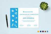 Medical Internship Certificate Design Template In Psd Word with regard to Pages Certificate Templates