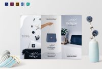 Minimal Product Brochure Design Template In Psd Illustrator throughout Product Brochure Template Free