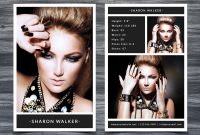 Model Comp Card Template within Free Zed Card Template