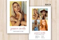 Modeling Comp Card Template Photoshop Psd Instant Download  Etsy with Download Comp Card Template