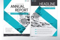 Modern Business And Financial Cover Page Vector Template Stock throughout Cover Page For Annual Report Template