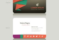 Modern Business Cards Design Template Royalty Free Vector in Modern Business Card Design Templates