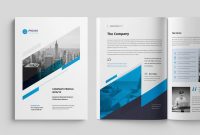 Modern Corporate Brochure Templates  Design Shack for Commercial Cleaning Brochure Templates