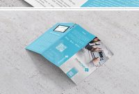Modern Trifold Brochure Template In A And Us Letter Size Created regarding Adobe Tri Fold Brochure Template