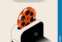 Movie And Film Festival Poster Template Design Modern Retro Vintage within Film Festival Brochure Template