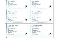 Ms Office Business Card Templates Template Dreaded Ideas regarding Microsoft Office Business Card Template