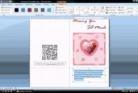 Ms Word Tutorial Part   Greeting Card Template Inserting And for Free Blank Greeting Card Templates For Word
