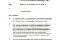 Mutual Confidentiality Agreement  Pdf Doc  Examples for Mutual Confidentiality Agreement Template