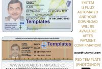 New  Editable Id Card Templates  Business Letters Blog throughout Georgia Id Card Template