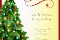 New Free Holiday Party Invitation Templates Word  Best Of Template with regard to Free Christmas Invitation Templates For Word