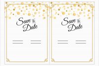 New Free Save The Date Party Templates For Word  Best Of Template throughout Save The Date Templates Word