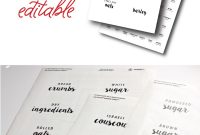 New To The Organization Toolbox Editable And Printable Pantry throughout Pantry Labels Template