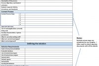 Nicholas Bisciotti's Blog Business Process Analysis Template in Business Process Assessment Template
