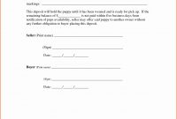 Non Refundable Deposit Agreement Template  Pictimilitude for Non Refundable Deposit Agreement Template