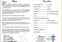 Obituary Template Free  Template Business inside Free Obituary Template For Microsoft Word