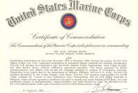 Officer Promotion Certificate Template  Mandegar with Officer Promotion Certificate Template