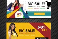 Online Shopping Banners Templates  Free Website Psd Banners for Free Online Banner Templates