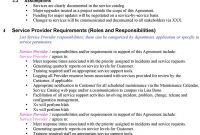 Operating Level Agreement Ola Template  Pdf with regard to Information Technology Service Level Agreement Template