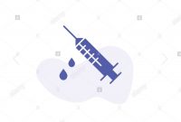 Our Services Dope Injection Medical Drug Solid Glyph Icon Web with Dope Card Template