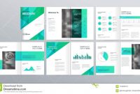 Page Layout For Company Profile Annual Report And Brochure Layout regarding Welcome Brochure Template