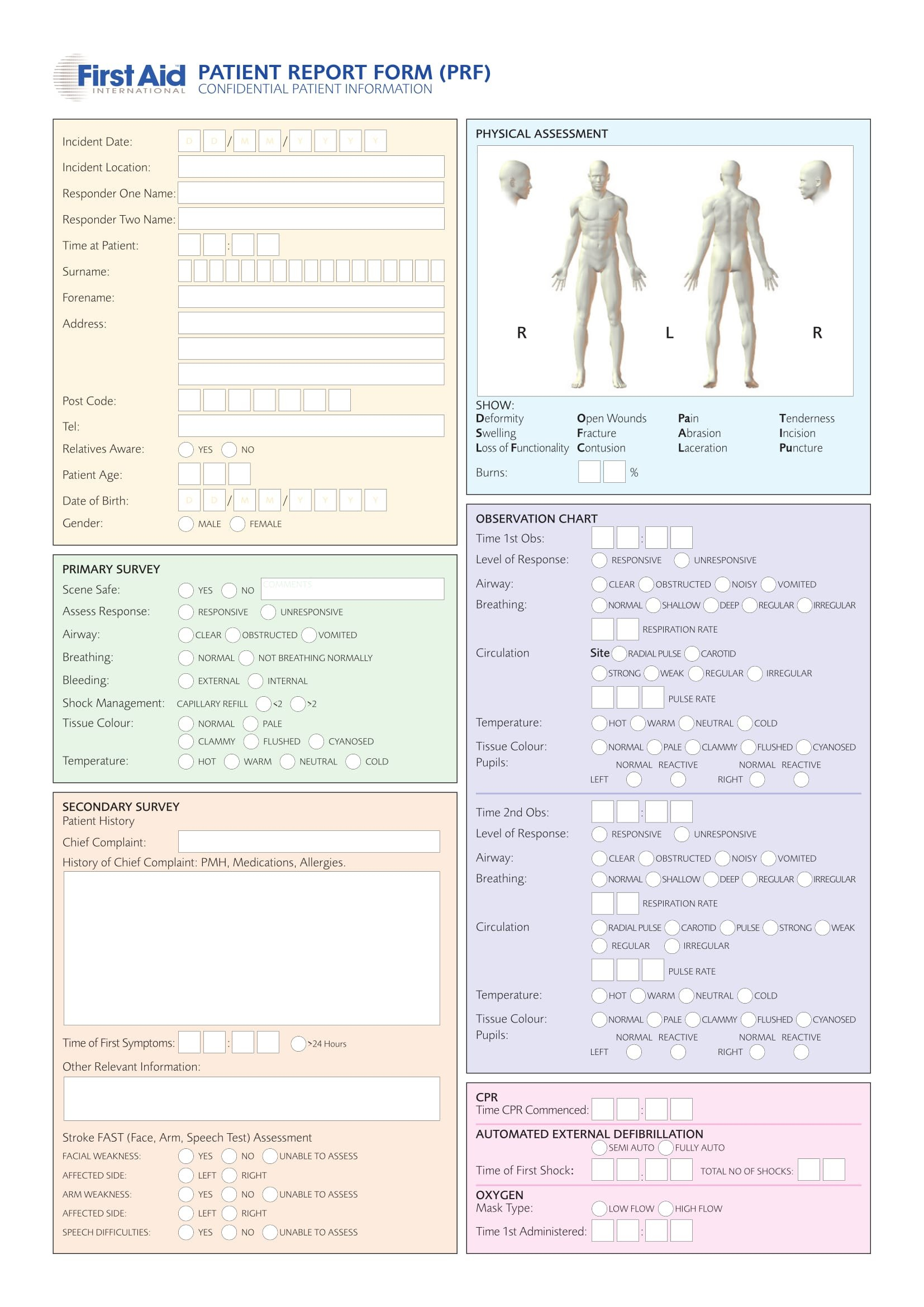 Patient Report Forms  Free Word Pdf Format Download in Patient Report Form Template Download