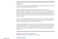 Pdf Debriefing In The Emergency Department After Clinical Events A inside Event Debrief Report Template