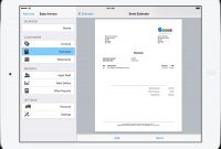 Pdf Invoicing For Ipad Iphone And Mac  Easy Invoice with Invoice Template Ipad