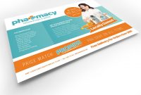 Pharmacy Flyer Template  Psd Ai  Vector  Brandpacks for Pharmacy Brochure Template Free