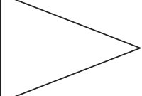 Pin Triangle Flag Outline Clip Art Vector Online Royalty Free On with Triangle Pennant Banner Template