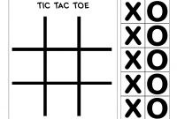 Pincrafty Annabelle On Tic Tac Toe Game Printables  Tic Tac Toe with regard to Tic Tac Toe Template Word