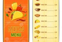 Pinigor Tikhonov On Menu  Mexican Food Menu Mexican Food with Mexican Menu Template Free Download
