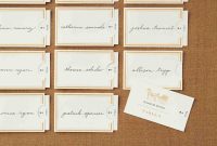 Place Card Setting Template Luxury Wedding Name Of Table Number inside Place Card Setting Template