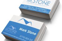 Plastering Business Cards Templates  Mandegar for Plastering Business Cards Templates