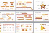Powerpoint Template To Report Metrics Kpis And Project Development in Development Status Report Template