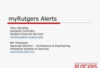 Ppt  Myrutgers Alerts Powerpoint Presentation  Id regarding Rutgers Powerpoint Template