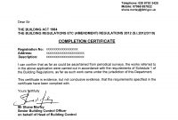 Practical Completion Certificate Template Uk  Mandegar inside Practical Completion Certificate Template Jct