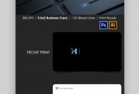 Premium Business Card Templates In Photoshop Illustrator in Visiting Card Templates For Photoshop