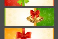 Present Card Template Royalty Free Vector Image throughout Present Card Template