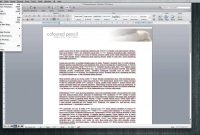 Print A Borderless Pdf From Microsoft Word Document  Youtube intended for Borderless Certificate Templates