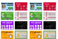 Printable And Customizable Play Credit Cards  The Crazy Craft Lady throughout Credit Card Template For Kids