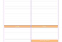 Printable Daily Planner Templates Free ᐅ Template Lab for Printable Blank Daily Schedule Template