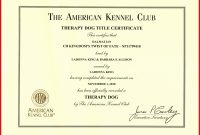 Printable Service Dog Certificate Luxury Service Dog Certificate within Service Dog Certificate Template