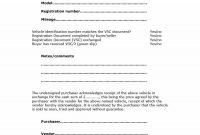 Printable Vehicle Purchase Agreement Templates ᐅ Template Lab pertaining to Car Purchase Agreement Template