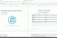 Product Document Map Template Ms Word  Templates Forms regarding Training Documentation Template Word