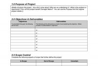 Professional Project Plan Templates Excel Word Pdf ᐅ regarding New Business Project Plan Template