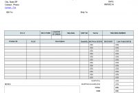 Proforma Invoice Format In Excel for Excel 2013 Invoice Template