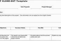 Project Closure Report Template Free Great Project Closure Report in Project Closure Report Template Ppt